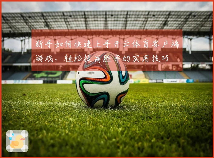 新手如何快速上手开云体育客户端游戏，轻松提高胜率的实用技巧